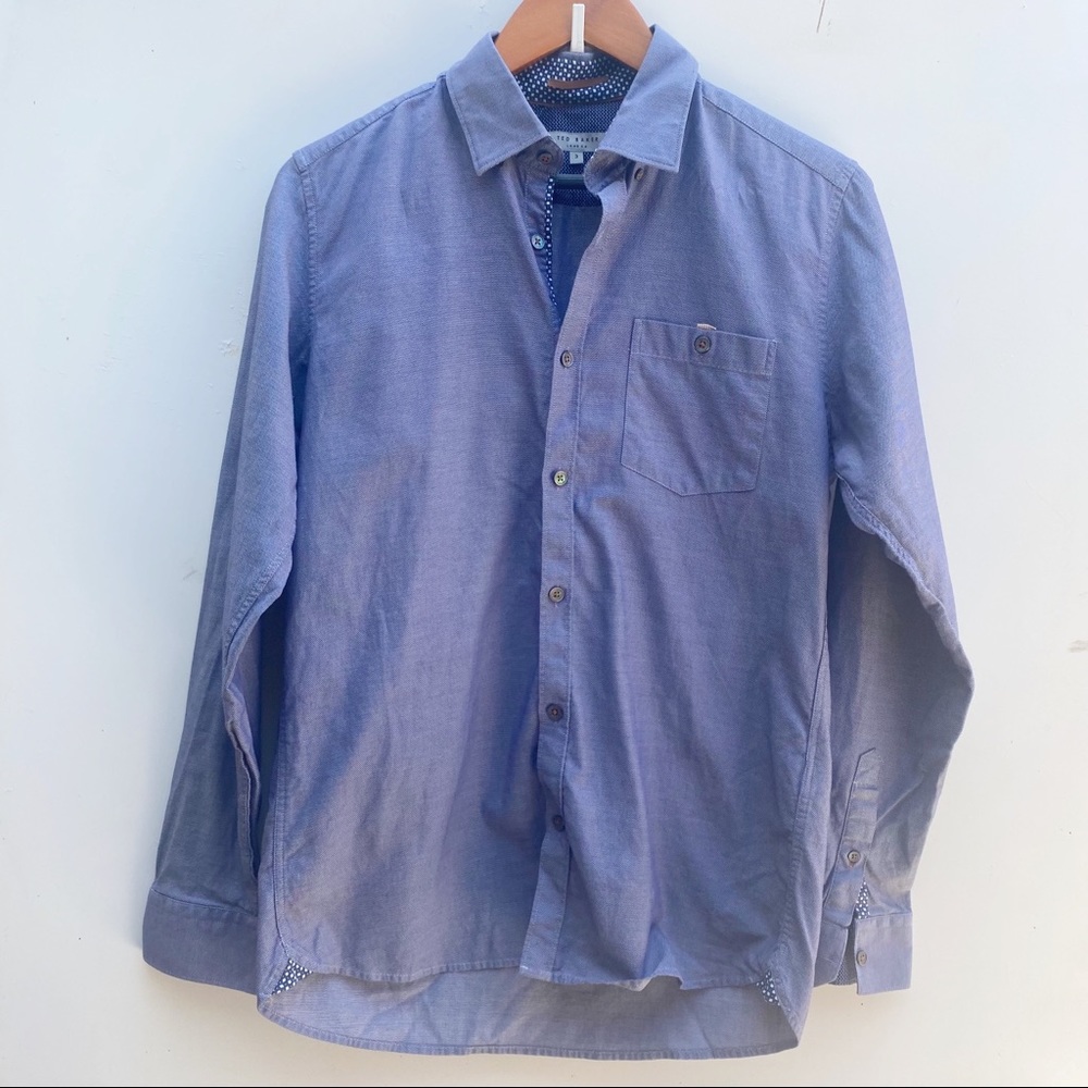 Ted Blaker | Blue Button Down Shirt 3